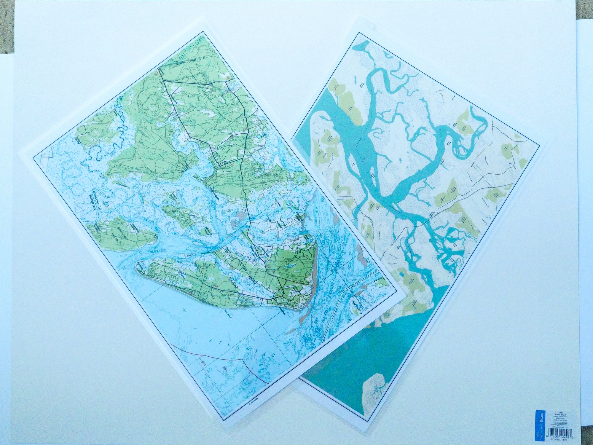 Laminated Placemat w/ Map Of Hilton Head Island