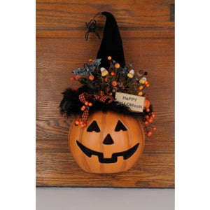 Karen Didion Original - Lighted "Happy Halloween" Door Decor